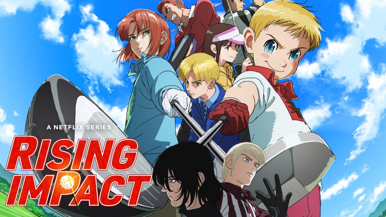 L'anime de golf "Rising Impact" obtient deux nouvelles dates de première sur la couverture de Netflix