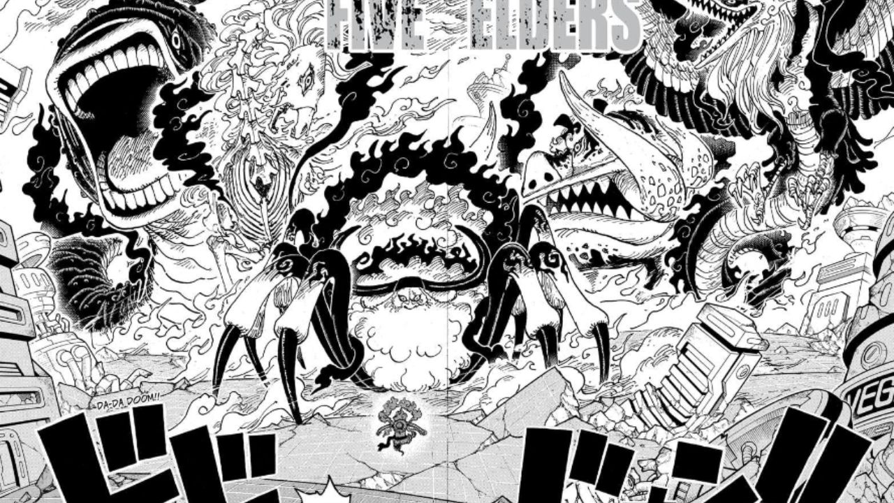 One Piece Gorosei: Os Poderes dos Cinco Anciões, capa explicada