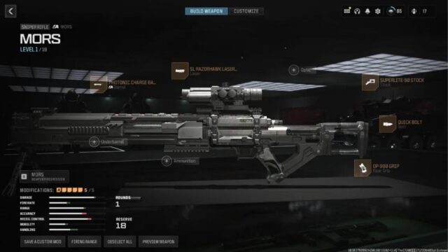 How to get MORS Rifle in Modern Warfare 3 Warzone Season 3?