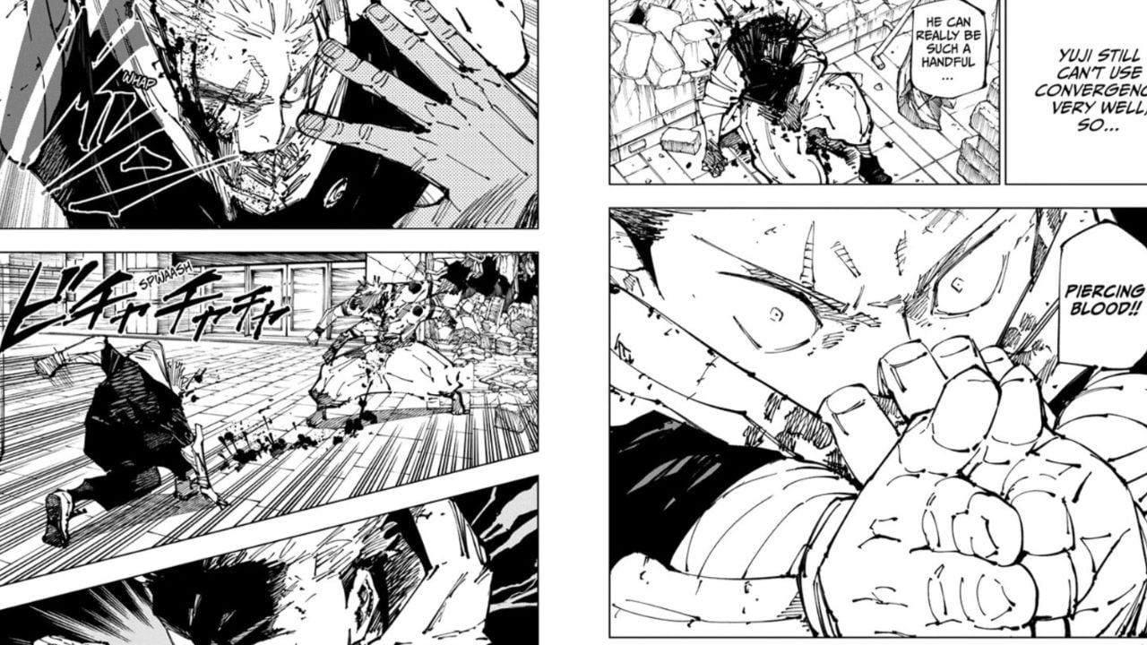 Le chapitre 256 de "Jujutsu Kaisen" révèle la couverture de Yuji's Awakening Against Sukuna