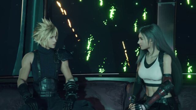Cloud and Tifa Gold Saucer Date Night