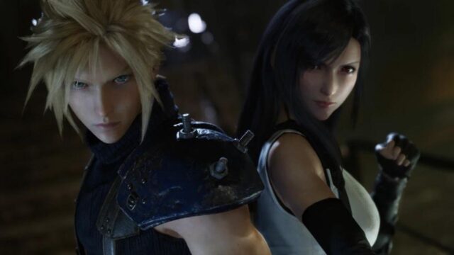 Cloud and Tifa team up