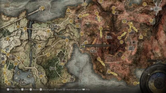 “Flame, Grant Me Strength” Incantation Map Location