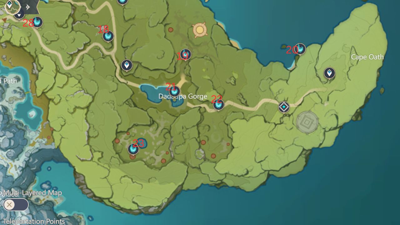 Où trouver l'Anémoculus dans Genshin Impact ? Guide facile