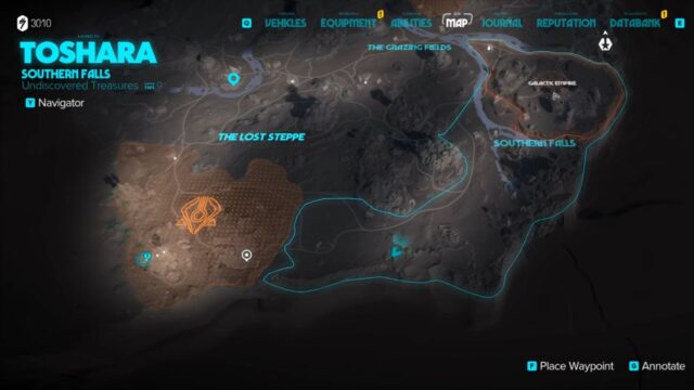 Every Treasure Chest Location in Southern Falls &ndash; Star Wars Outlaws