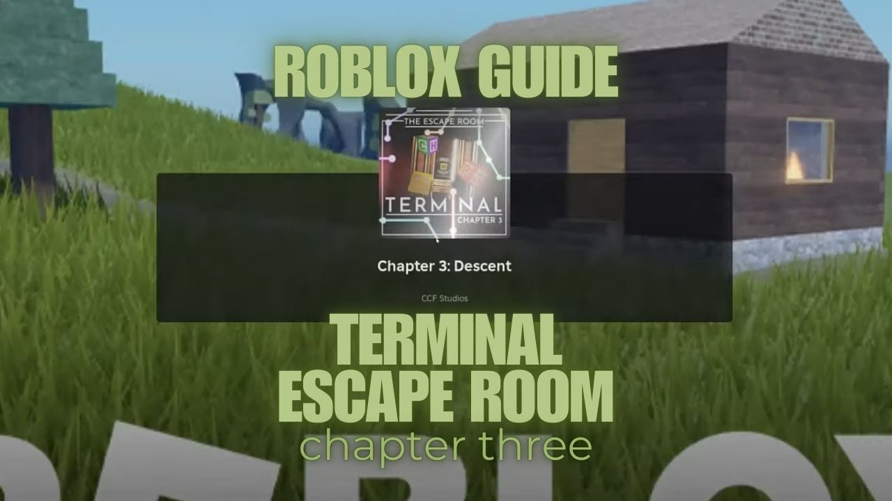 How to solve Roblox Terminal Escape Room Chapter Three Puzzle
