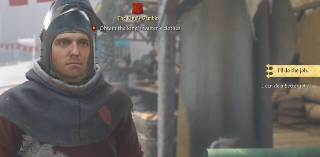 Obtain the king's waiter's certificate and clothes