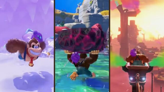 Donkey Kong Bananza Gameplay