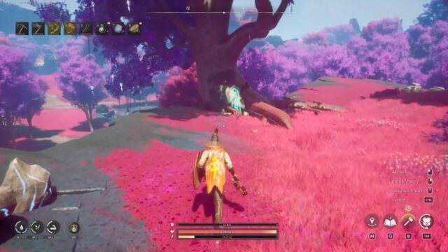 Find trees to complete the quest