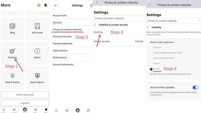 Roblox Visibility on Mobile