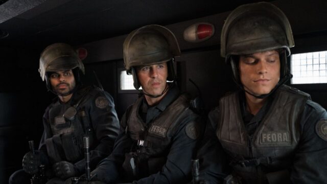 Josh Peck, Jag Bal, and Jake Allyn in The Last of Us