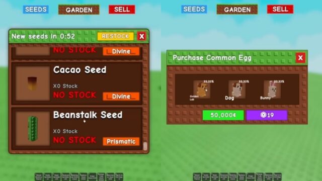 Where to get the Beanstalk Seeds in Grow a Garden