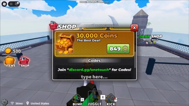 Active One Touch Codes