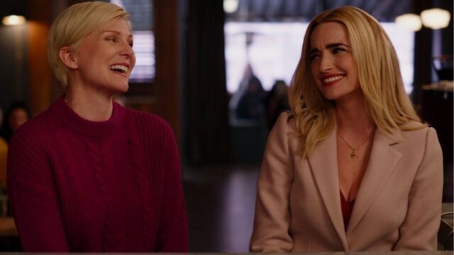 Jennifer Robertson and Brianne Howey in Ginny & Georgia