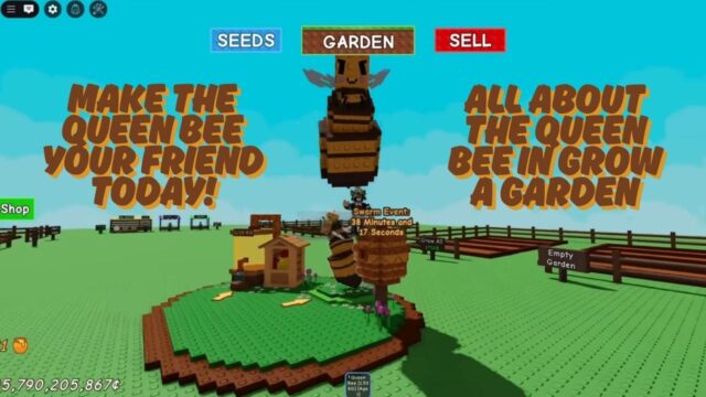 Make the Queen Bee Your Friend Today! – All About the Queen Bee in Grow a Garden
