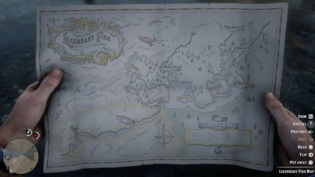 Red Dead Redemption 2 Legendary Fish Locations