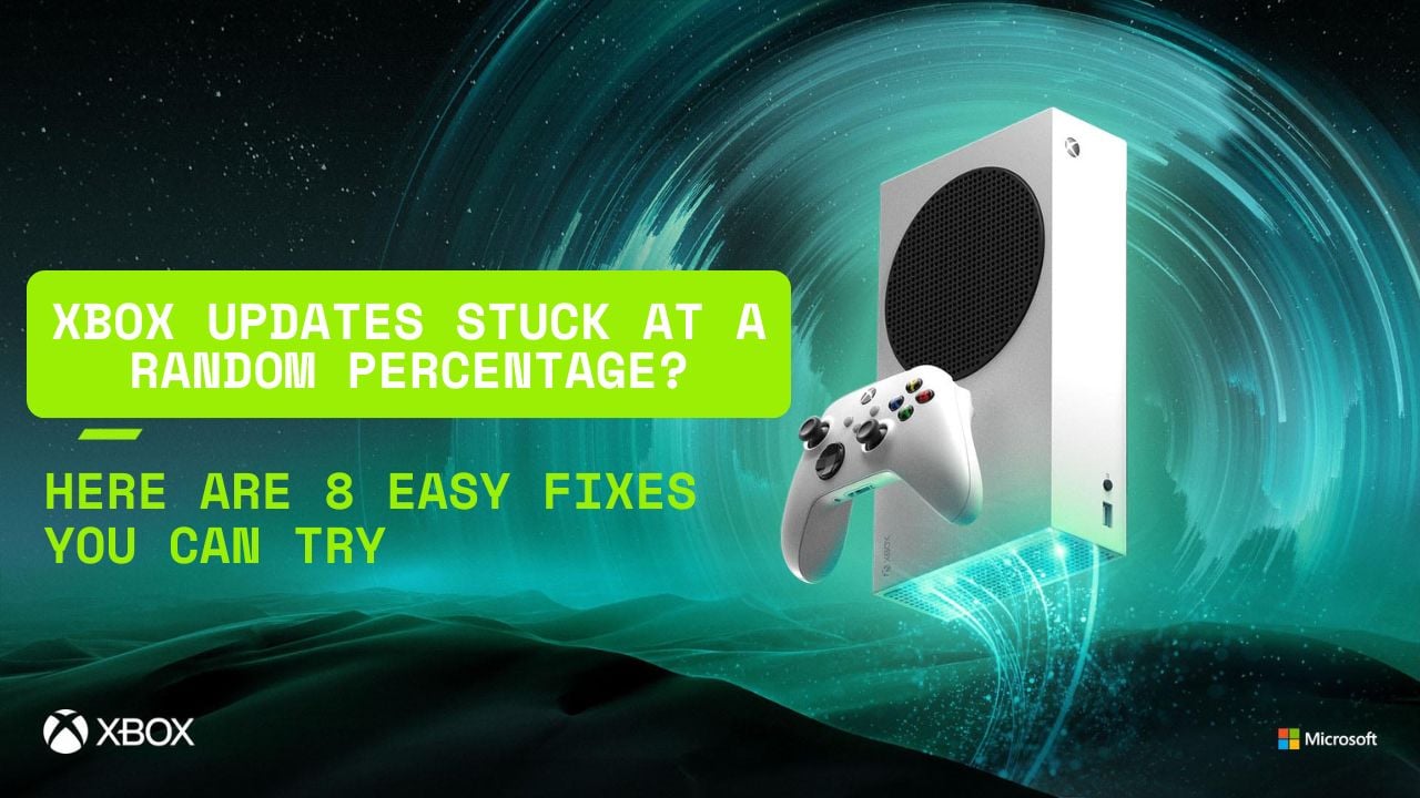Xbox Updates Stuck at a Random Percentage? – Here are 8 Easy Fixes you can try! cover