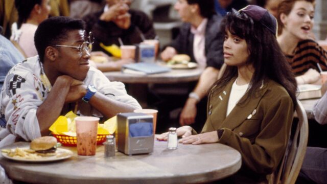 Lisa Bonet and Kadeem Hardison at an event for A Different World
