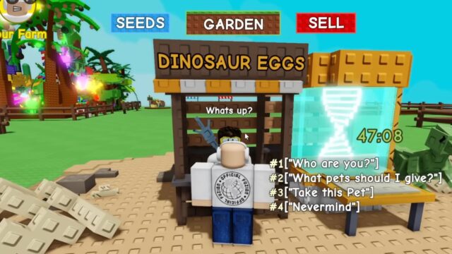 Dinosaur Egg DNA Station