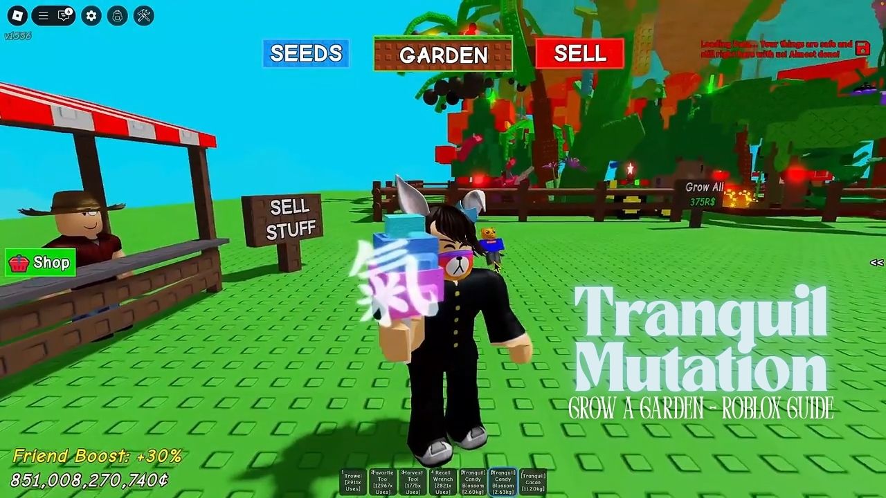Experience the Serenity: Tranquil Mutation in Grow a Garden – Roblox Guide cover
