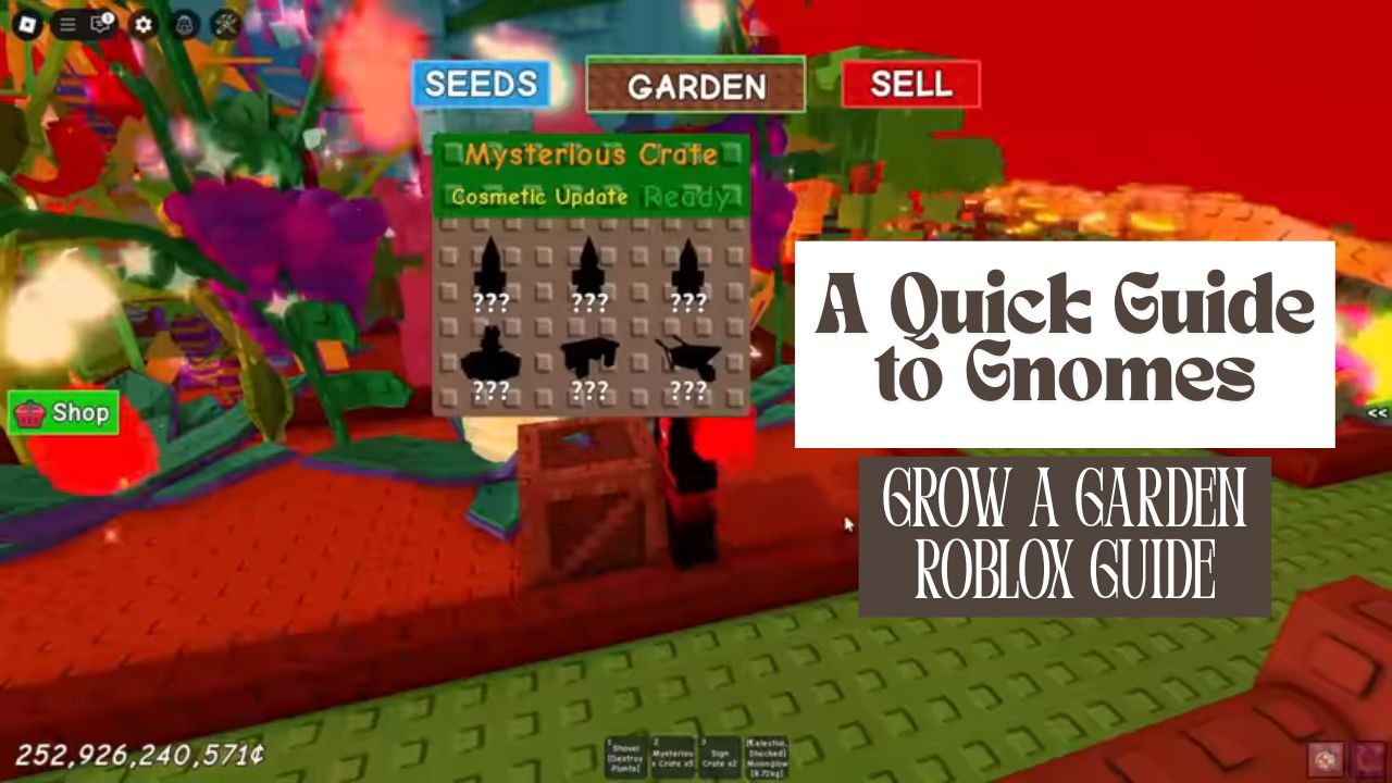 Gnome Sweet Gnome: A Quick Guide to Gnomes in Grow a Garden Roblox cover