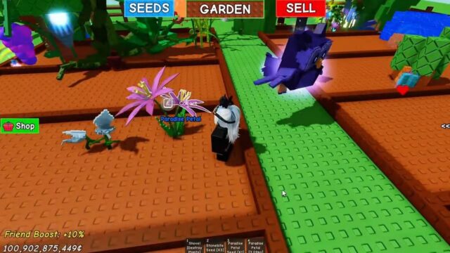 How to Farm Paradise Petal in Grow a Garden Roblox